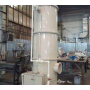 Абсорбер насадочный с неподвижным слоем, (скруббер со стационарной насадкой)