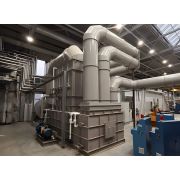 Скоростной пенный абсорбер, скруббер барботажный (пузырьковый)